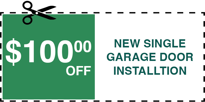 100 off garage door repair Bedford Hills